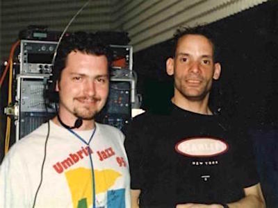 With Ivan Zawinul for a Joe Zawinul concert